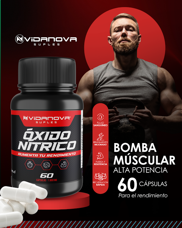 Oxido nítrico - Circulación Potenciada, Energía Imparable 🔥