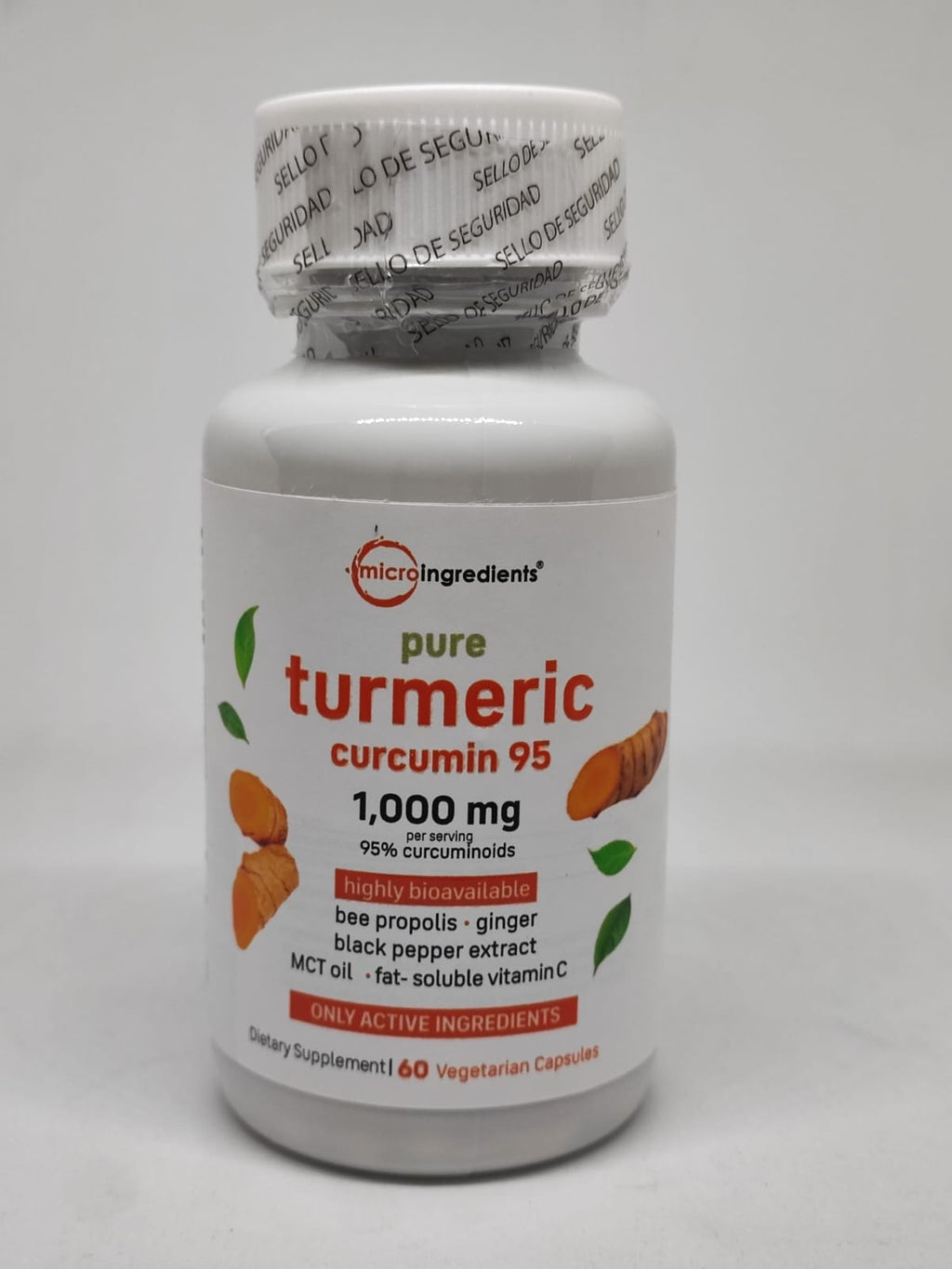 Turmeric Curcumin 95% – Alivio Natural para la Inflamación y las Articulaciones 🌿